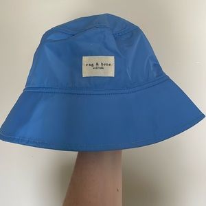 Blue Rag and Bone Bucket Hat